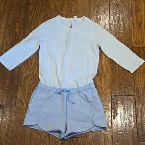 Stylish White and Grey Kids Shirt